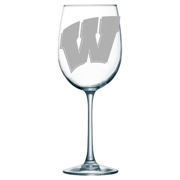University of Wisconsin-Madison Polar Camel 19 oz. Wine Glass