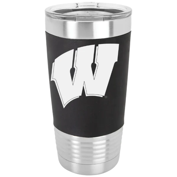 University of Wisconsin-Madison Polar Camel 20 oz. Silicone Grip Tumbler with Standard Lid