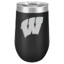 University of Wisconsin-Madison Polar Camel 16 oz. Stemless Wine Tumbler
