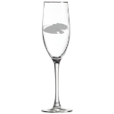 University of Wisconsin-Milwaukee Polar Camel 8 oz. Champagne Flute
