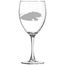 University of Wisconsin-Milwaukee Polar Camel 10 1/2 oz. Wine Glass