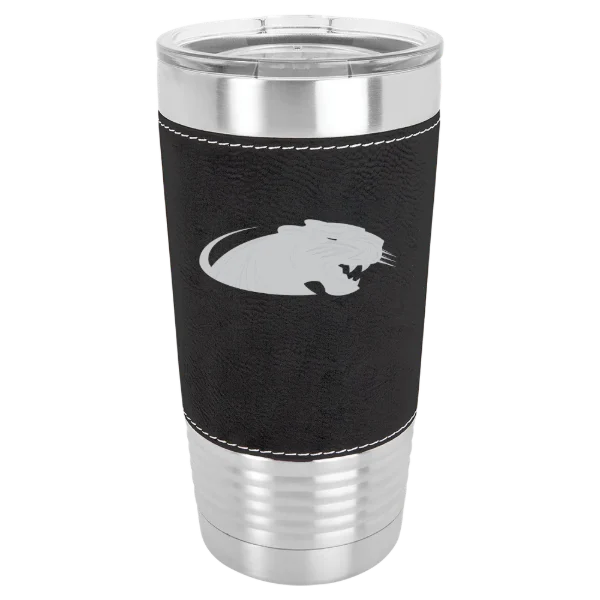 University of Wisconsin-Milwaukee Polar Camel 20 oz. Leatherette Grip Tumbler with Standard Lid