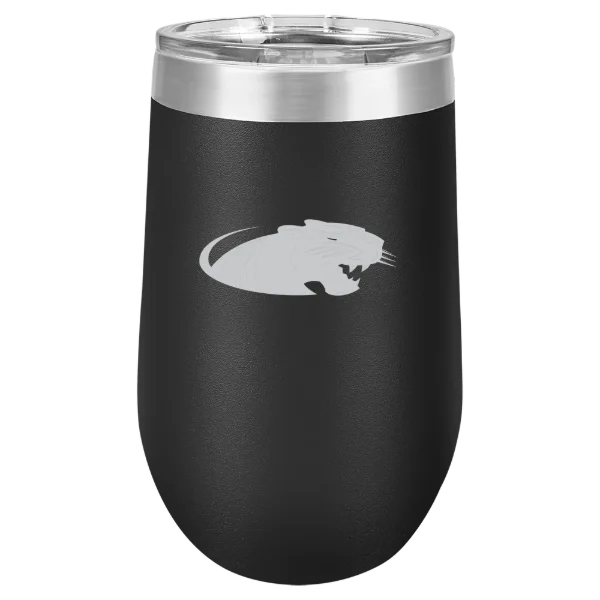 University of Wisconsin-Milwaukee Polar Camel 16 oz. Stemless Wine Tumbler