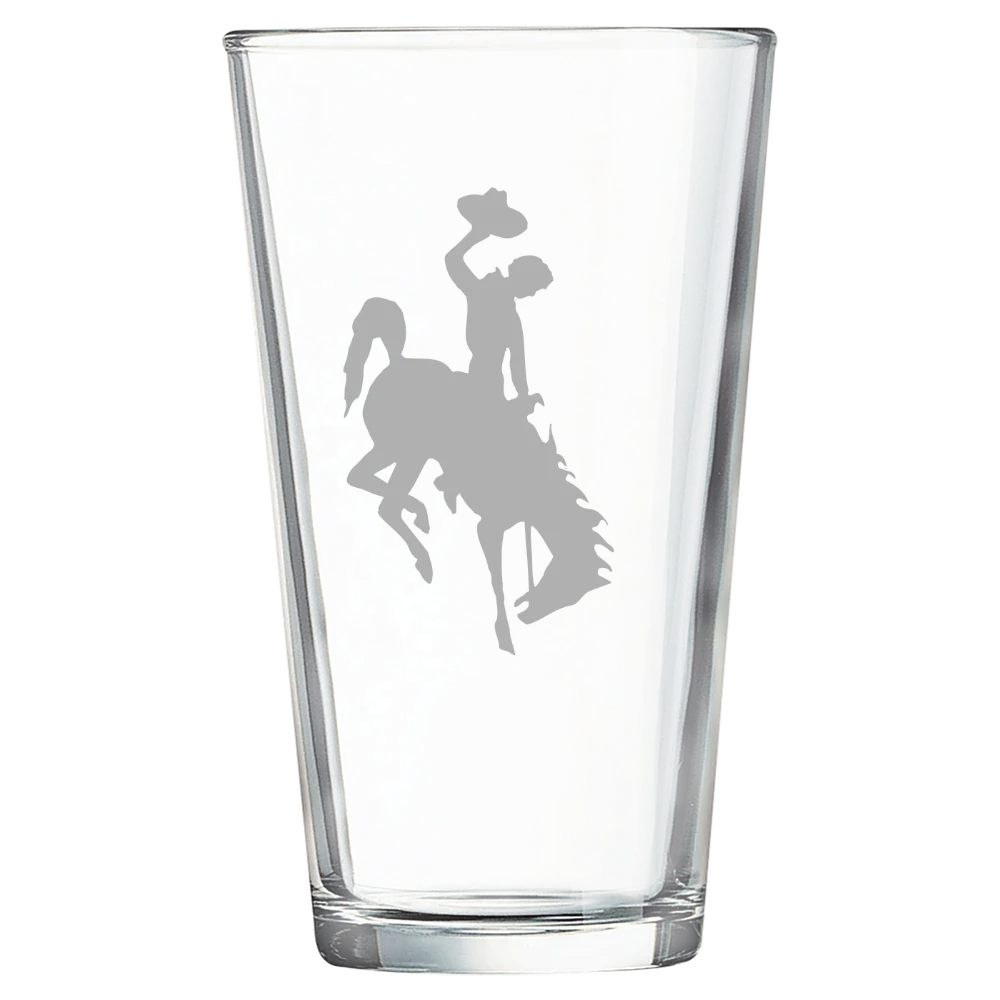 University of Wyoming Polar Camel 16 oz. Pint Mixing Glass