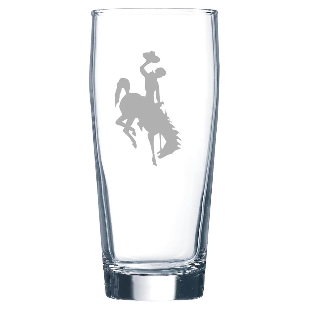 University of Wyoming Polar Camel 16 oz. Willi Becher Beer Glass