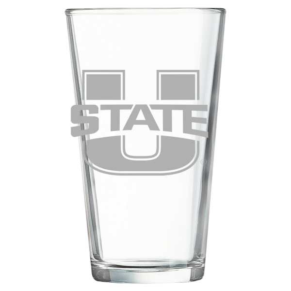 Utah State University Polar Camel 16 oz. Pint Mixing Glass