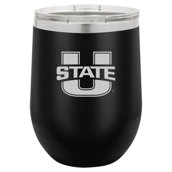 Utah State University Polar Camel 12 oz. Stemless Wine Tumbler
