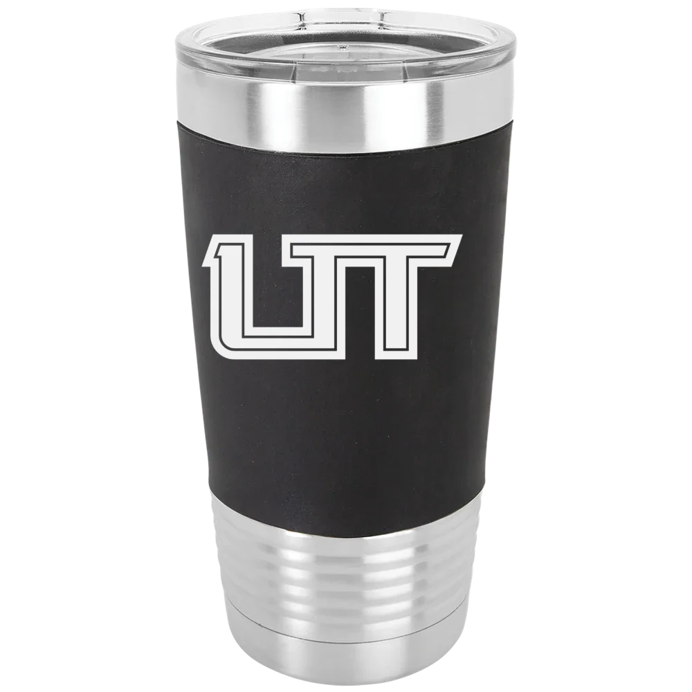 Utah Tech University Polar Camel 20 oz. Silicone Grip Tumbler with Standard Lid