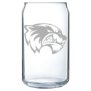 Utah Valley University Polar Camel 16 oz. Can Glass