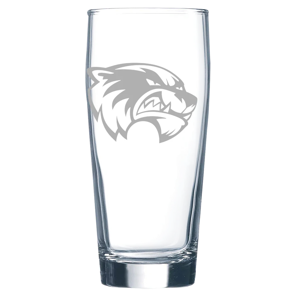 Utah Valley University Polar Camel 16 oz. Willi Becher Beer Glass
