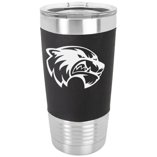 Utah Valley University Polar Camel 20 oz. Silicone Grip Tumbler with Standard Lid