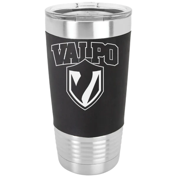 Valparaiso University Polar Camel 20 oz. Silicone Grip Tumbler with Standard Lid