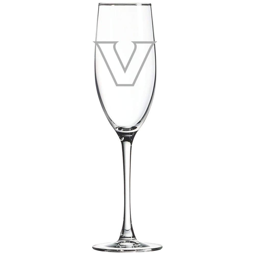 Vanderbilt University Polar Camel 8 oz. Champagne Flute