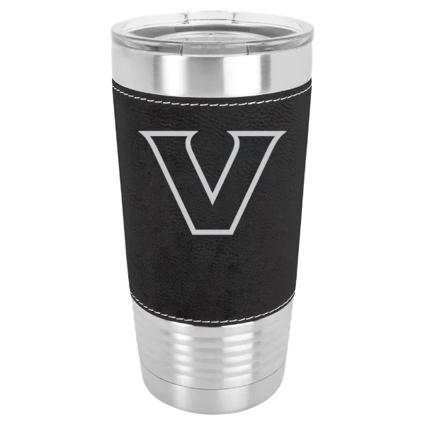 Vanderbilt University Polar Camel 20 oz. Leatherette Grip Tumbler with Standard Lid