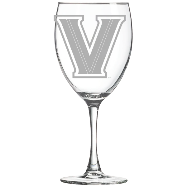 Villanova University Polar Camel 10 1/2 oz. Wine Glass
