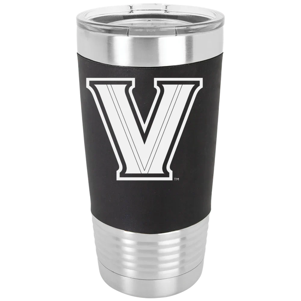 Villanova University Polar Camel 20 oz. Silicone Grip Tumbler with Standard Lid