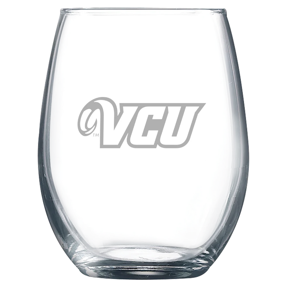 Virginia Commonwealth University Polar Camel 9 oz. Stemless Wine Glass