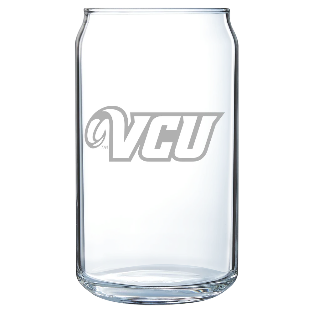 Virginia Commonwealth University Polar Camel 16 oz. Can Glass