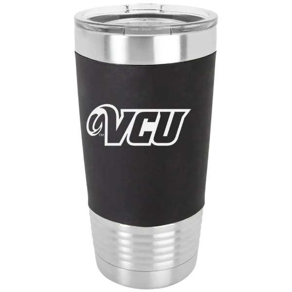Virginia Commonwealth University Polar Camel 20 oz. Silicone Grip Tumbler with Standard Lid