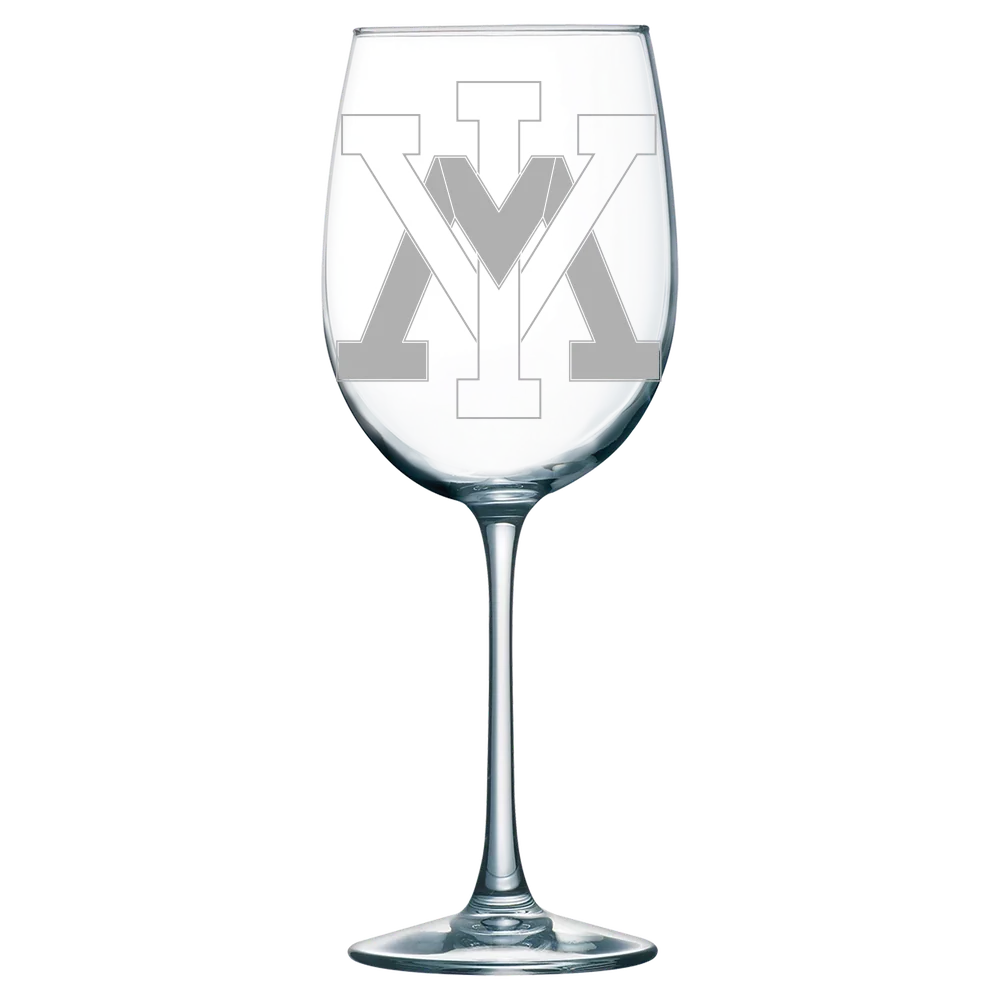 Virginia Military Institute Polar Camel 19 oz. Wine Glass