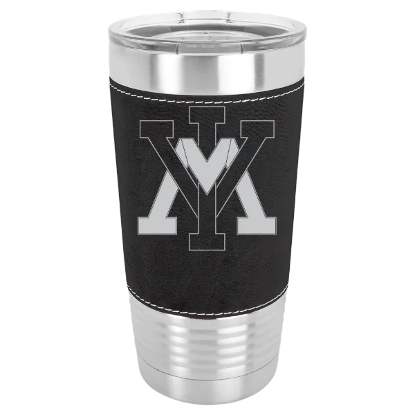 Virginia Military Institute Polar Camel 20 oz. Leatherette Grip Tumbler with Standard Lid