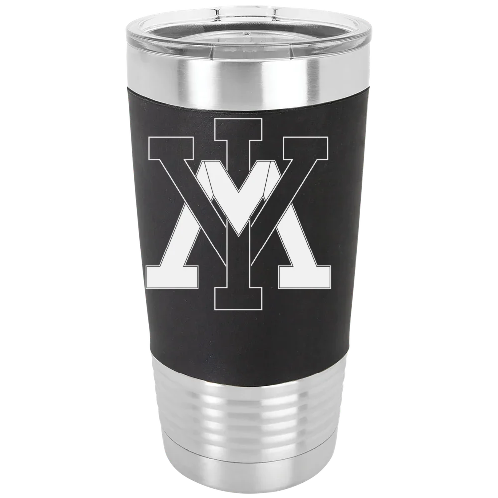 Virginia Military Institute Polar Camel 20 oz. Silicone Grip Tumbler with Standard Lid