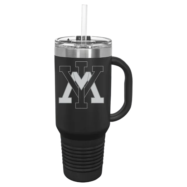 Virginia Military Institute Polar Camel 40 oz. Travel Mug with Snap Lid & Straw