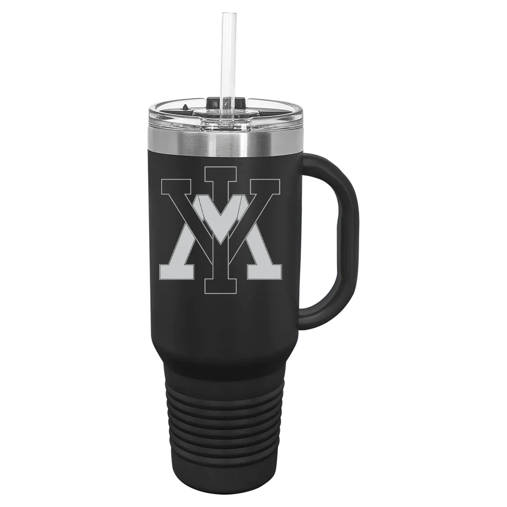 Virginia Military Institute Polar Camel 40 oz. Travel Mug with Snap Lid & Straw