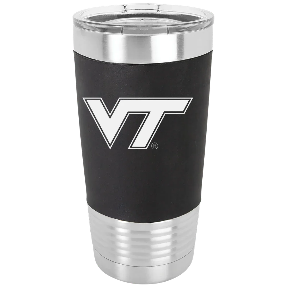 Virginia Polytechnic Institute and State University Polar Camel 20 oz. Silicone Grip Tumbler with Standard Lid