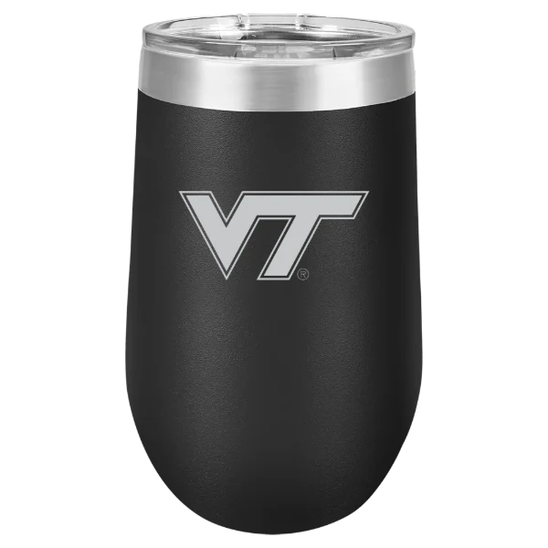 Virginia Polytechnic Institute and State University Polar Camel 16 oz. Stemless Wine Tumbler