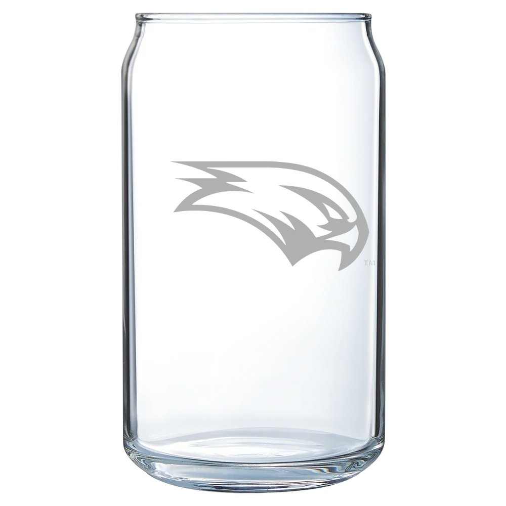 Wagner College Polar Camel 16 oz. Can Glass