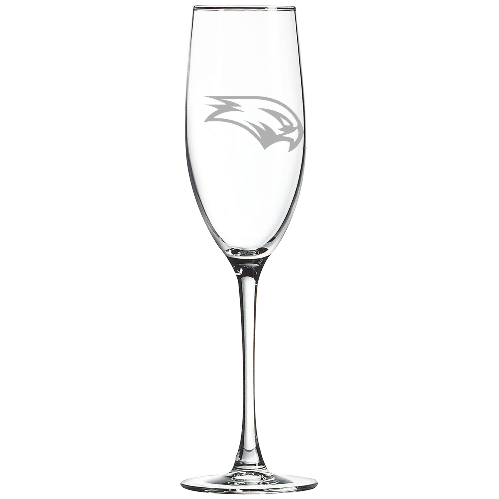 Wagner College Polar Camel 8 oz. Champagne Flute