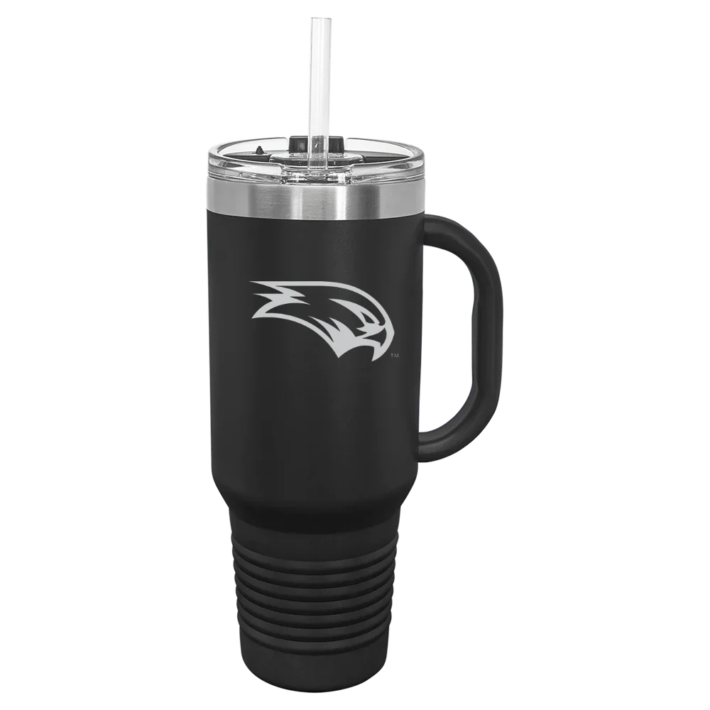 Wagner College Polar Camel 40 oz. Travel Mug with Snap Lid & Straw