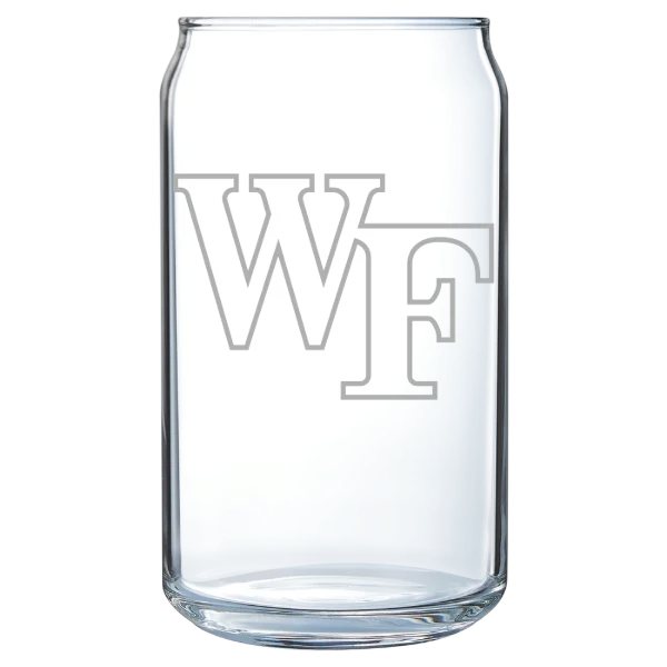 Wake Forest University Polar Camel 16 oz. Can Glass