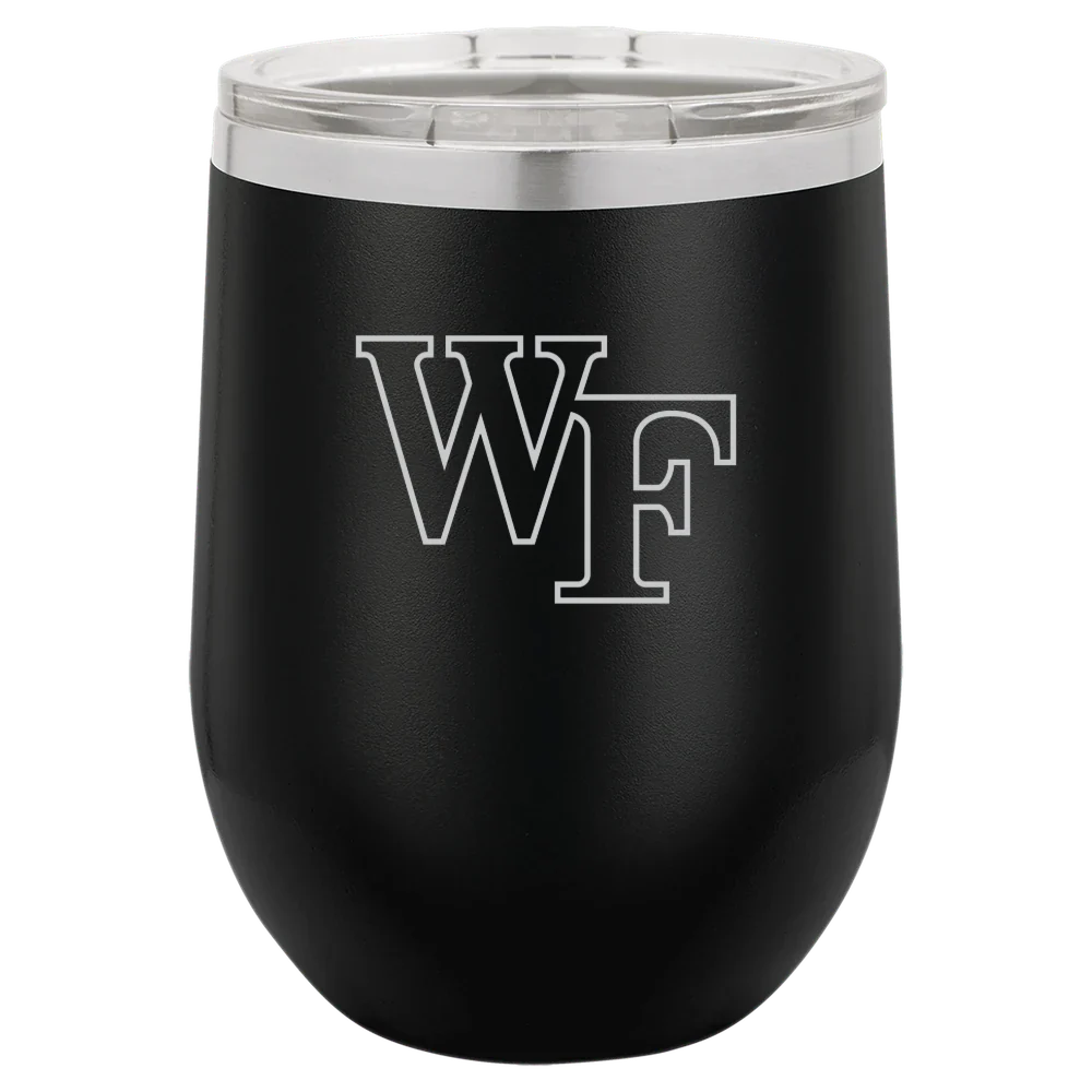 Wake Forest University Polar Camel 12 oz. Stemless Wine Tumbler