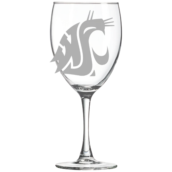 Washington State University Polar Camel 10 1/2 oz. Wine Glass