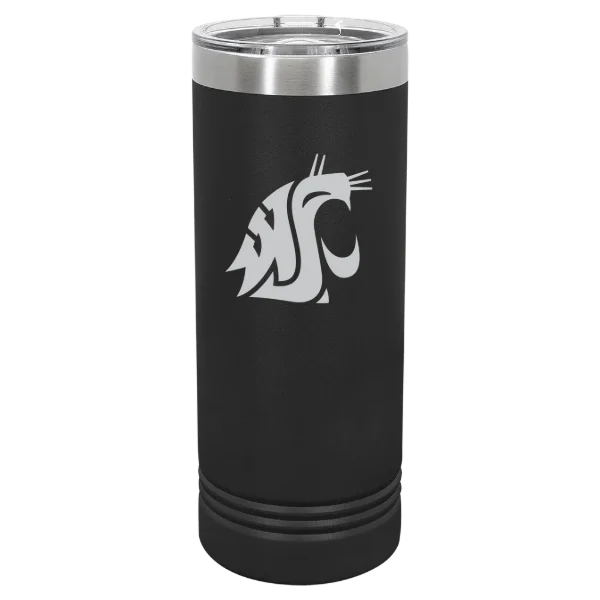 Washington State University Polar Camel 22 oz. Skinny Tumbler with Slider Lid
