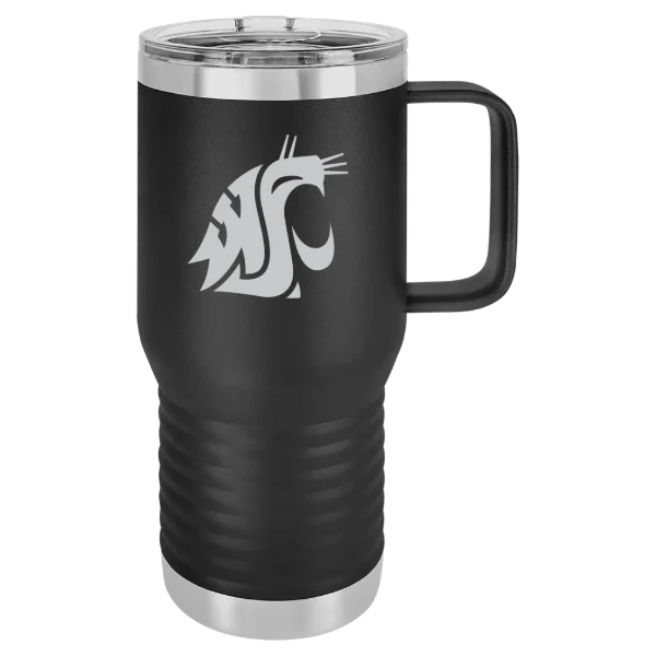 Washington State University Polar Camel 20 oz. Travel Mug with Slider Lid