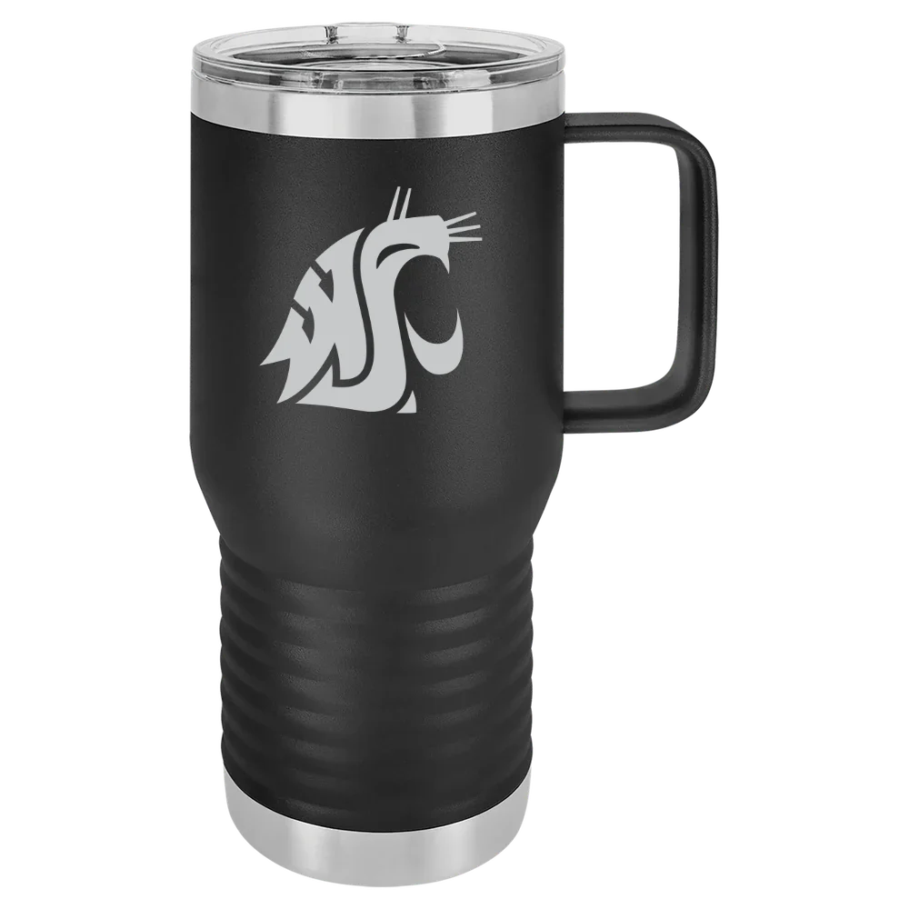 Washington State University Polar Camel 20 oz. Travel Mug with Slider Lid