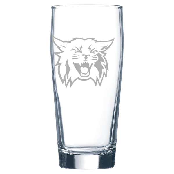 Weber State University Polar Camel 16 oz. Willi Becher Beer Glass
