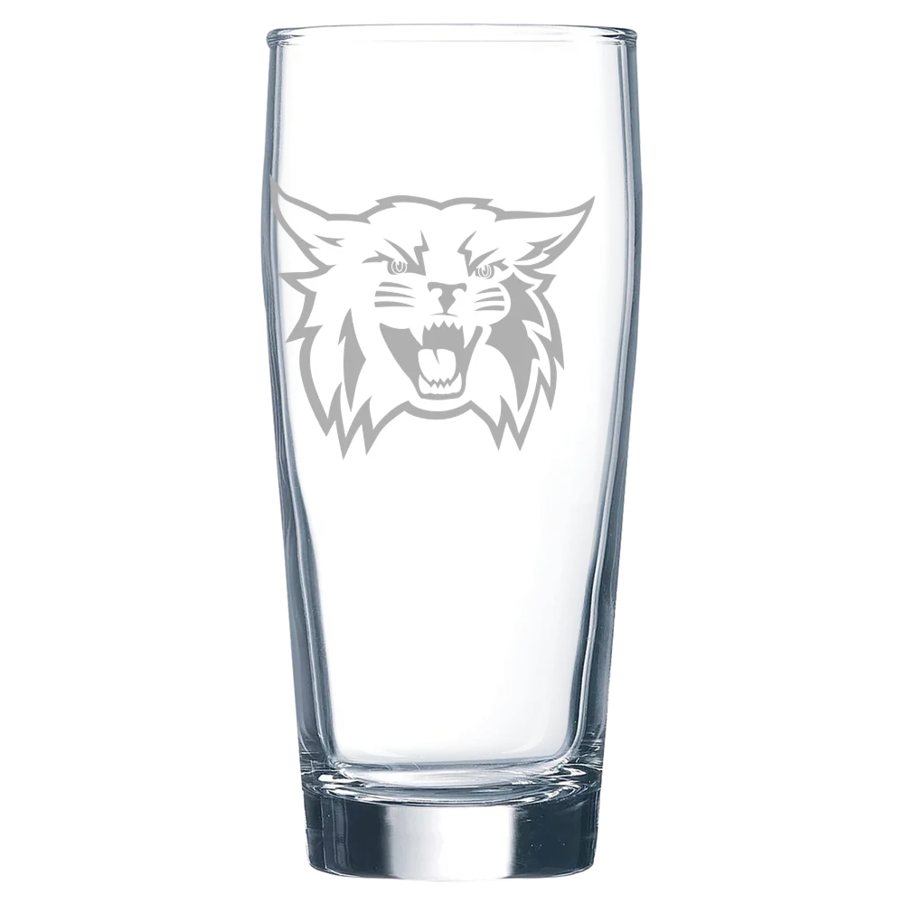 Weber State University Polar Camel 16 oz. Willi Becher Beer Glass