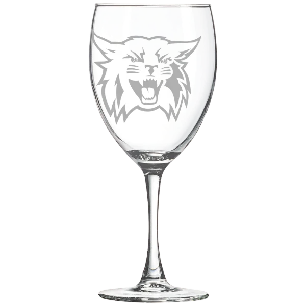 Weber State University Polar Camel 10 1/2 oz. Wine Glass