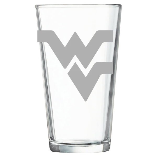 West Virginia University Polar Camel 16 oz. Pint Mixing Glass