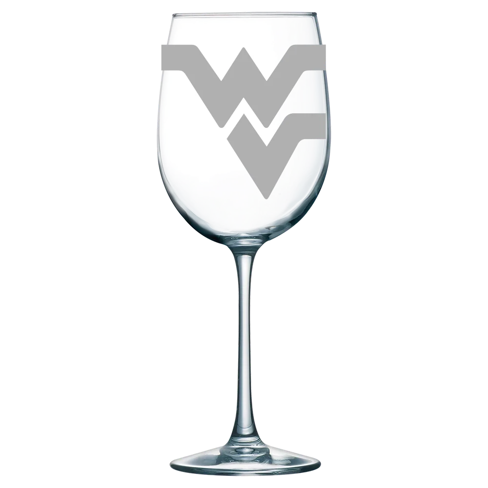 West Virginia University Polar Camel 19 oz. Wine Glass