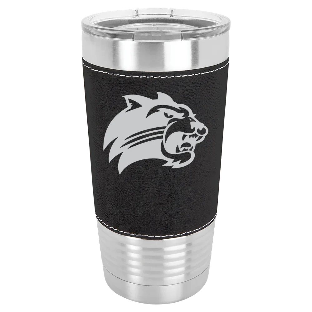 Western Carolina University Polar Camel 20 oz. Leatherette Grip Tumbler with Standard Lid