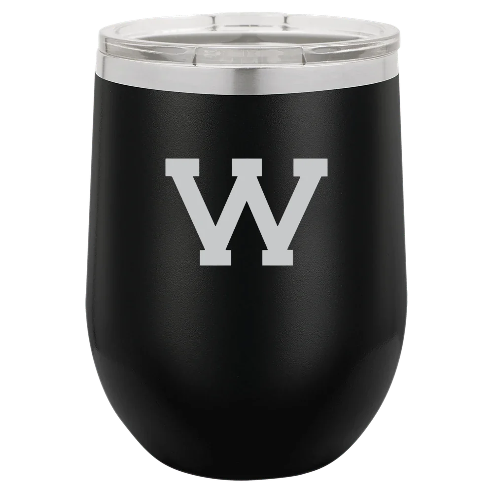 Western Illinois University Polar Camel 12 oz. Stemless Wine Tumbler