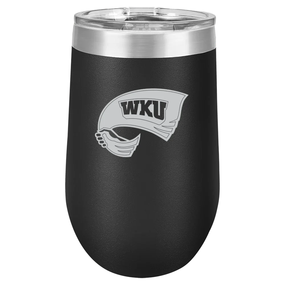 Western Kentucky University Polar Camel 16 oz. Stemless Wine Tumbler