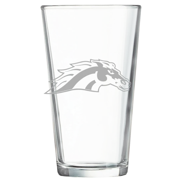 Western Michigan University Polar Camel 16 oz. Pint Mixing Glass