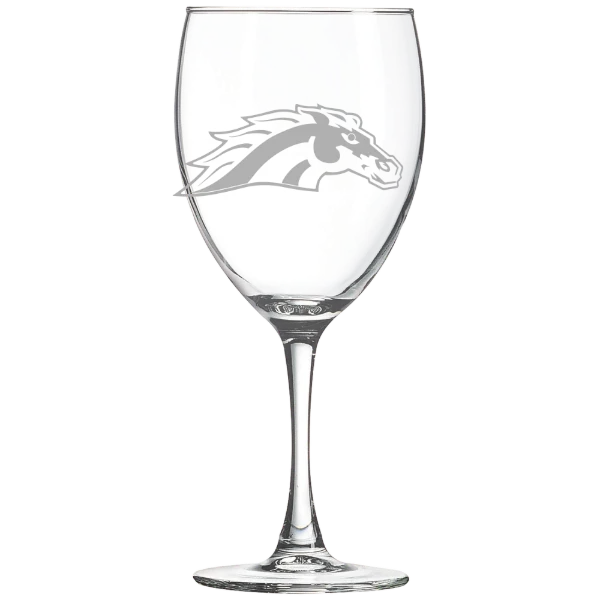 Western Michigan University Polar Camel 10 1/2 oz. Wine Glass