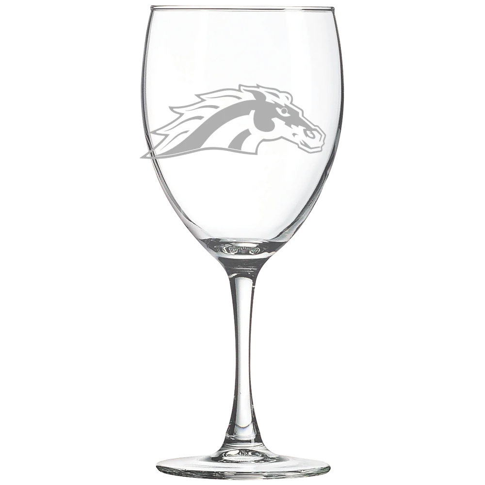 Western Michigan University Polar Camel 10 1/2 oz. Wine Glass
